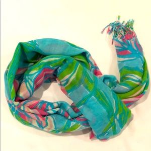 Lilly Pulitzer, cashmere/silk scarf